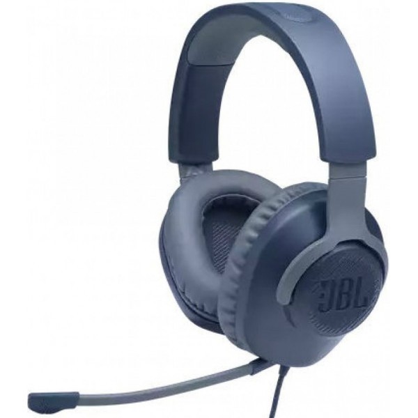 Навушники JBL Quantum 100 Blue (JBLQUANTUM100BLU) (Код товару:17252) Харьков - изображение 1