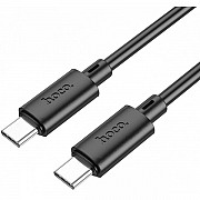 Кабель Hoco X88 Gratified Type-C to Type-C 60W 1m Black (Код товару:29786) Харьков