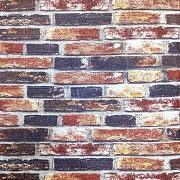 Декоративна 3D панель самоклейка під цеглу сіро-синій Катеринославський 700х770х5мм (048) SW-0000002 Київ
