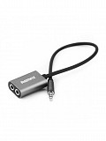 Audio разветвитель AUX Sharing RL-S20 3.5 miniJack black Remax 320403 Київ