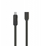 Combo 3-in-1 кабель Lightning/microUSB/Type-C USB, 1м tarnish Gplex RC-070th Remax 370101 Киев