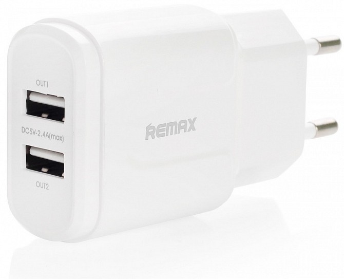 Cетевое зарядное устройство Remax RP-U22-White Київ - изображение 1