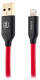 Lightning кабель Velocity RCL-N120, 1.2m red Recci CC300082 Киев