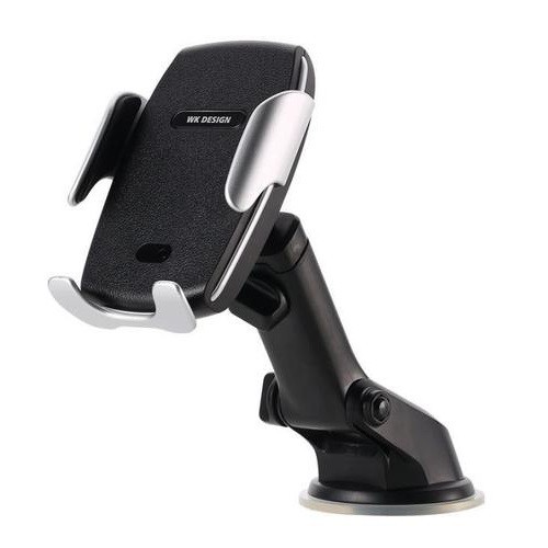 Автодержатель с беспроводной зарядкой Wireless Car Charger Holder WK WP-U44-black Киев - изображение 1