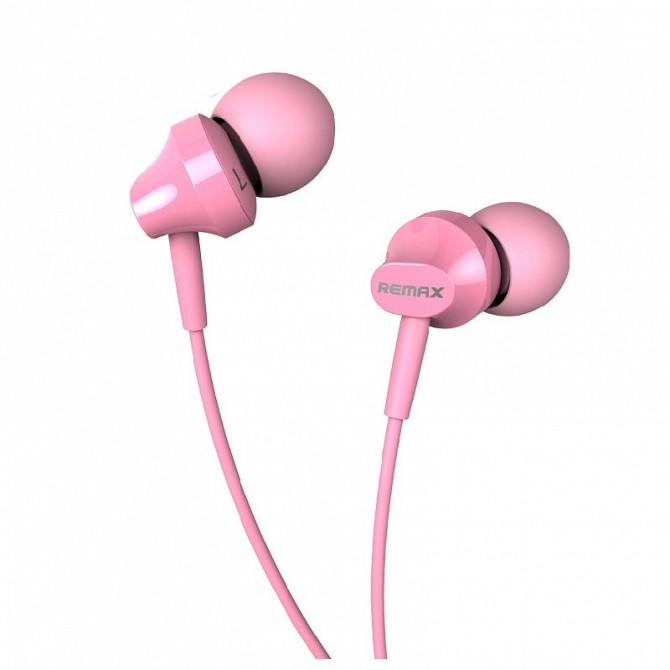 Вакуумные наушники RM-501 Pink Remax 330303 Київ - изображение 1