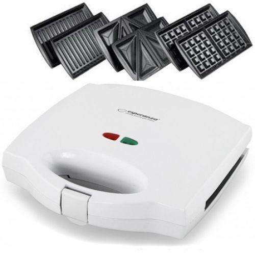 Вафельница 3 в 1 Esperanza EKT006W-white Київ - изображение 1