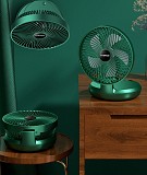 Вентилятор настольный аккумуляторный 11361 зеленый Київ