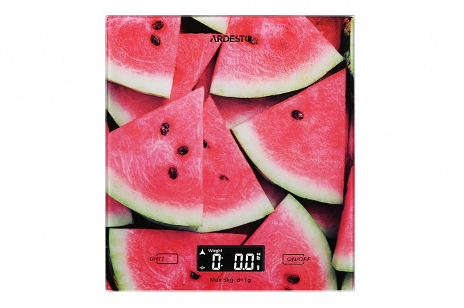 Весы кухонные Ardesto SCK-893-WATERMELON Киев - изображение 1