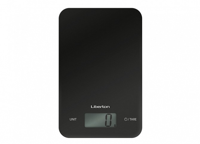 Весы кухонные Liberton Black LKS-0704 8 кг Киев - изображение 1