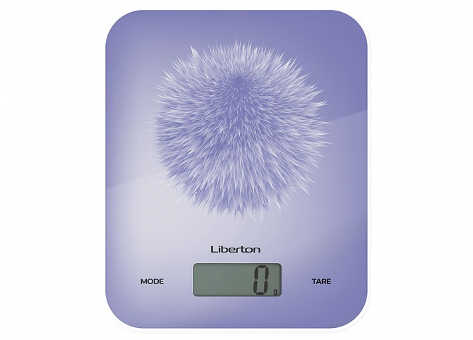 Весы кухонные Liberton LKS-0710 8 кг фиолетовые Київ - изображение 1