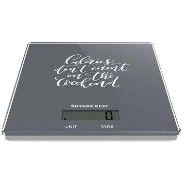 Весы кухонные Silver Crest 352672-grey 5 кг серые Київ - изображение 1