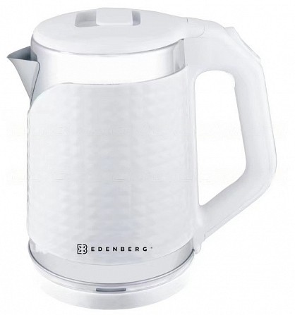 Електрочайник Edenberg EB-83531-White 2.2 л белый Київ - изображение 1