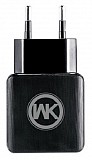 ЗУ сетевое евровилка Blanc WP-U11 2USB 2.1A Black WK 340052 Киев