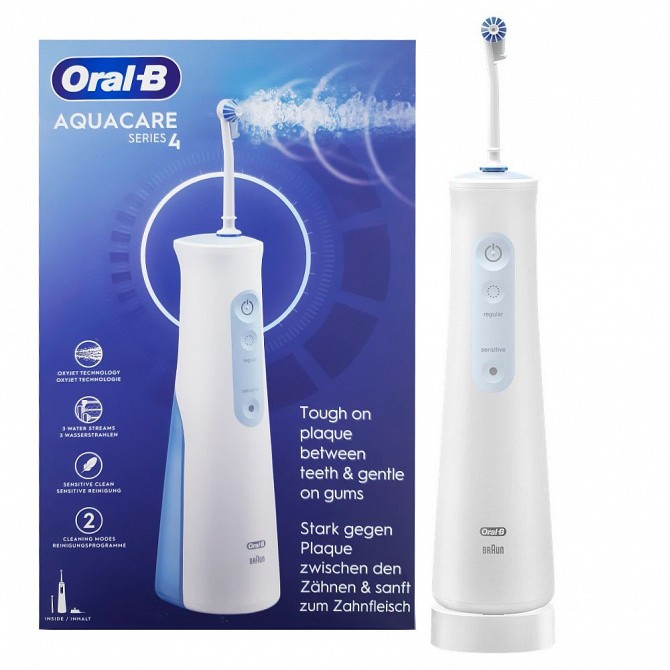 Ирригатор Braun Oral-B MDH 20 AquaCare 4 MDH20-026-2 150 мл Київ - изображение 1