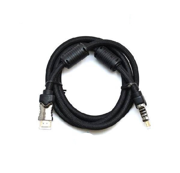 Кабель HDMI 1.8m модель H3003 2 феррита Gresso GRH3003HDMIMM2F1.8M Киев - изображение 1