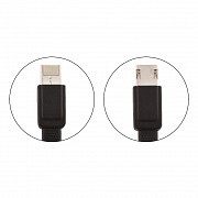 Кабель Lightning-microUSB 1 м WK WDC-009-Black Киев