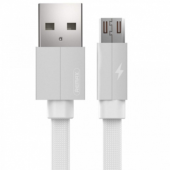 Кабель micro USB 1 м Kerolla белый Remax RC-094m Київ - изображение 1