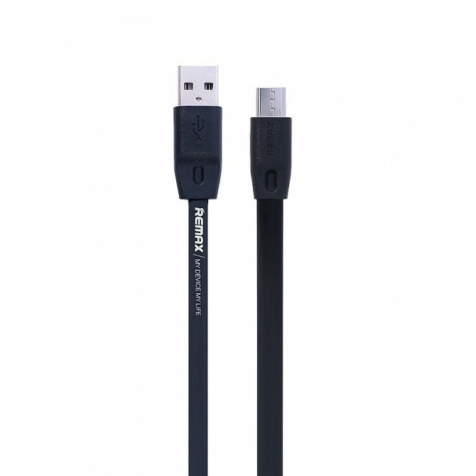 Кабель micro USB 2 м Full Speed черный Remax RC-001m Киев - изображение 1