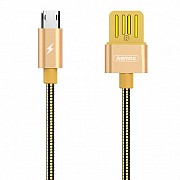 Кабель microUSB 1 м Serpent Remax RC-080m-Gold Київ