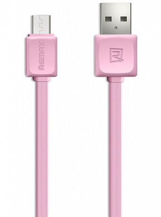 Кабель microUSB Fast Data 1м pink Remax 310904 Киев - изображение 1