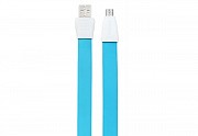 Кабель microUSB Flat Full Speed II RC-011m 1m blue Remax 311003 Киев