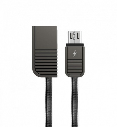 Кабель microUSB Linyo RC-088m 1m black Remax 310061 Киев - изображение 1