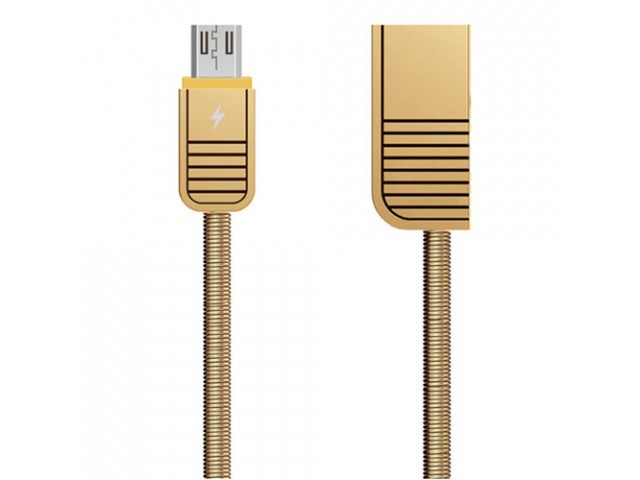 Кабель microUSB Linyo RC-088m 1m gold Remax 310063 Киев - изображение 1