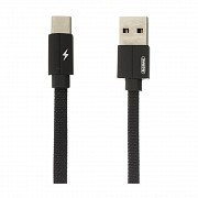 Кабель Type-C 2 м Kerolla Remax RC-094a-2Black Київ