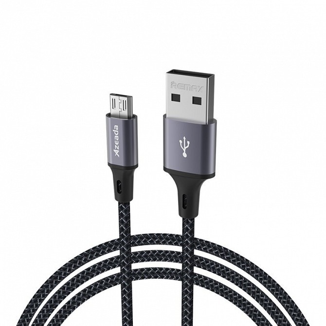 Кабель USB Proda MicroUSB Fast Speed Data PD-B52m-Black 1 м черный Київ - изображение 1