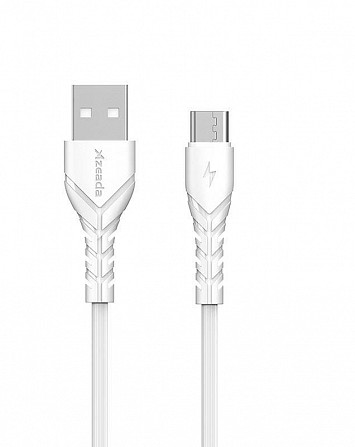 Кабель USB Proda Type-C Wing PD-B47a-White 1 м белый Киев - изображение 1