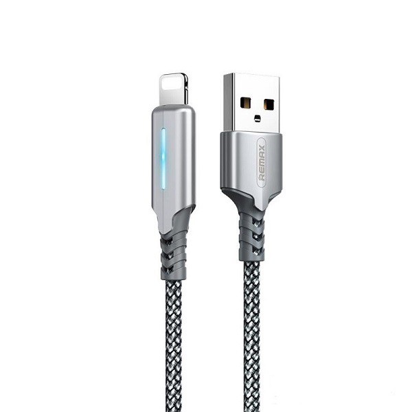 Кабель USB Remax Lightning Gonyu RC-123i-Silver 1 м серебристый Киев - изображение 1