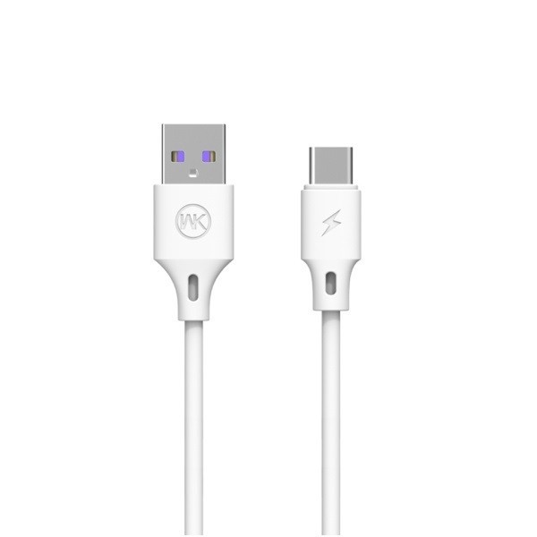 Кабель USB WK Type-C Full Speed Pro WDC-101a-White 1 м белый Київ - изображение 1