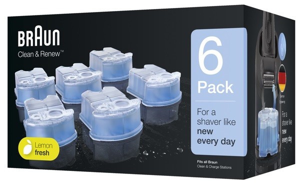 Картриджи для бритв Braun Clean & Renew CCR6 6411320 6 шт Київ - изображение 1