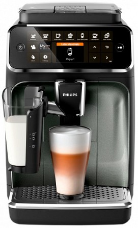 Кофемашина Philips Series 4300 EP4349-70 15 Бар черная Київ - изображение 1