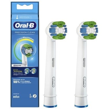 Насадка к электрической зубной щетке Braun Oral-B Precision Clean EB-20-RB 2 шт Київ - изображение 1