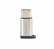 Переходник Feliz RA-USB1 microUSB(F) to Type C(M) Silver Remax 340903 Киев