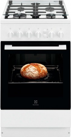 Плита газовая Electrolux RKG500002W Киев - изображение 1