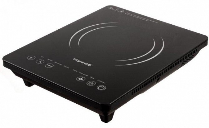 Плита индукционная настольная ViLgrand VHP288D 2000 Вт Київ - изображение 1