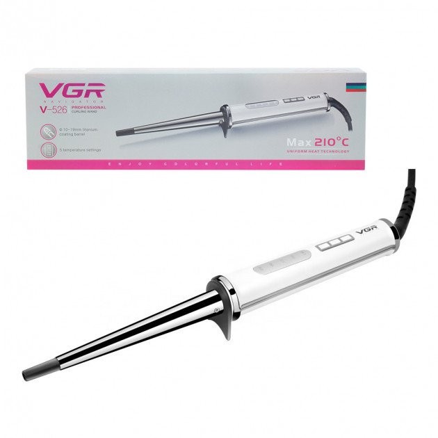 Плойка конусная VGR V-526 25 Вт Киев - изображение 1