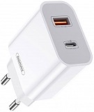 Сетевое зарядное устройство USB Remax Surie Series PD QC Fast Charger RP-U68-White 20 Вт белое Киев