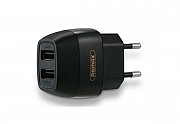 Сетевое зарядное устройство с евровилкой Flinc RP-U29 2.1A 2*USB 220V Remax 345002 Киев