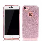 Силиконовый чехол Glitter для iPhone 7 розовый Remax 700203 Киев