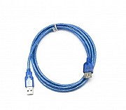 Удлинитель USB 2.0, 3m, АM-AF, без ферритов Gresso GR3.0AMAFNF Киев