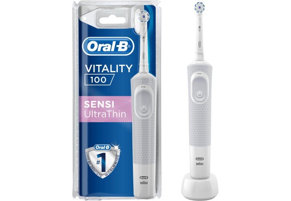 Электрическая зубная щетка Oral-B Vitality Sensi Ultra Thin D100-413-1 Киев - изображение 1