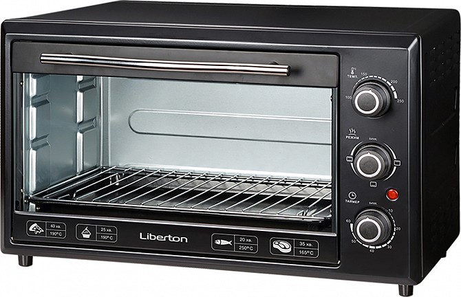 Электрическая печь Liberton LEO-351-Black Киев - изображение 1