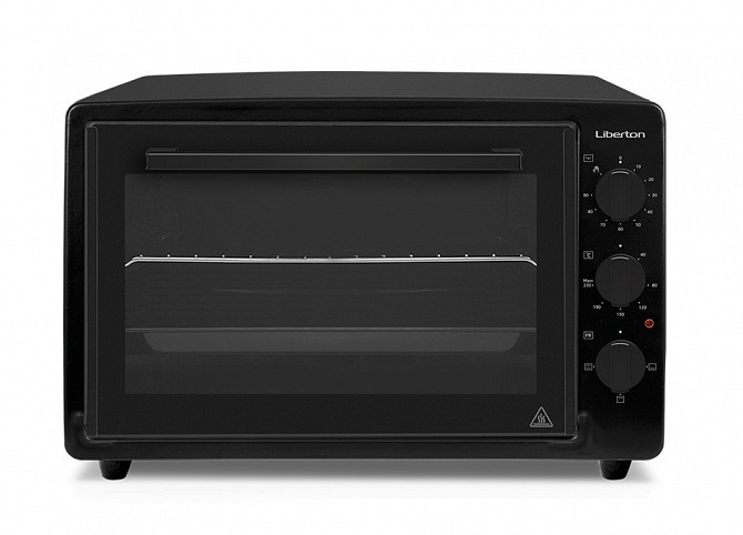 Электродуховка Liberton LEO-353-Black 35 л черная Киев - изображение 1