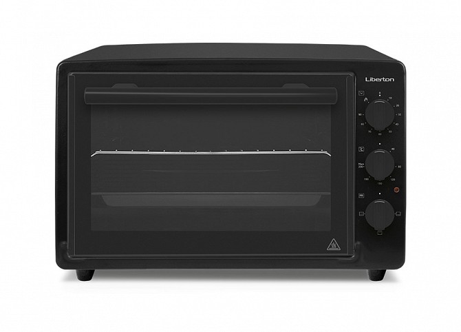 Электродуховка Liberton LEO-354-Black 35 л черная Киев - изображение 1