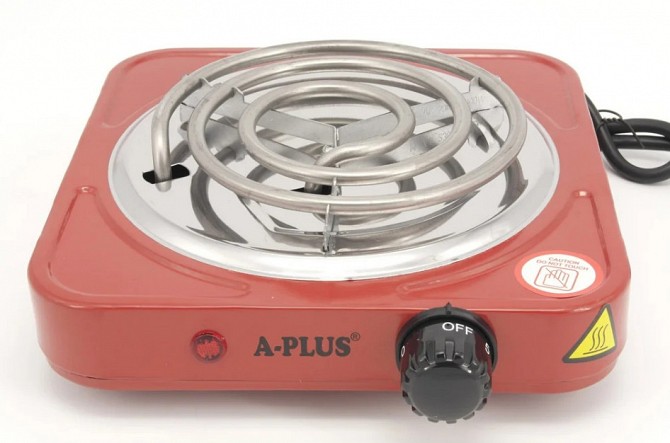 Электроплита A-Plus AP-2101-red Київ - изображение 1