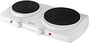 Электроплита EСG EV-2512-White 2500 Вт белая Київ