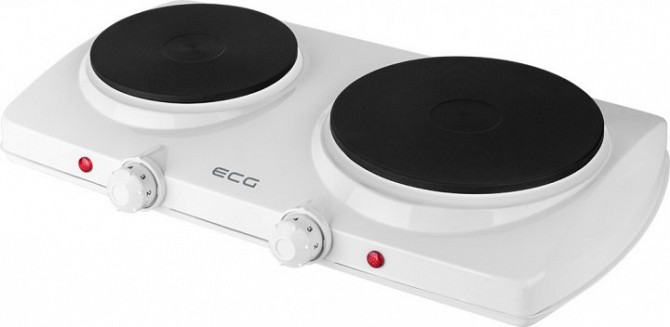 Электроплита EСG EV-2512-White 2500 Вт белая Киев - изображение 1